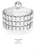 SCATOLA PORTAGIOIE IN CRISTALLO TONDA D15