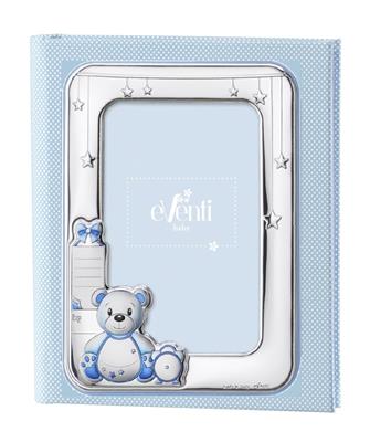 ALBUM CELESTE C/CORNICE ORSO NASCITA 20X25