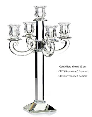CANDELIERE 5 FIAMME H 45
