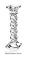 CANDELIERE H21 CRISTALLO PRISMI