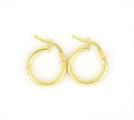 ORECCHINI CERCHIO 2COPPIE 2MM ARG.925% DOR