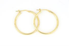 ORECCHINI CERCHIO ARG.925% 2MM DORATO