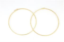 ORECCHINI CERCHIO ARG.925% 2MM DORATO