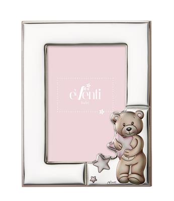 CORNICE 9X13 ORSETTO STELLINE ROSA
