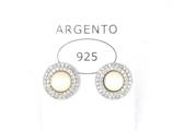 ORECCHINI PERLA D1 ZIRCONATI IN ARG.925%