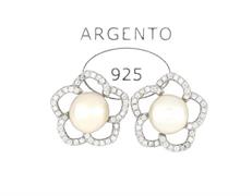 ORECCHINI PERLA D1.5 ZIRCONATI IN ARG.925%