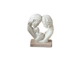 SACRA FAMIGLIA H 12 CON BASE TORTORA