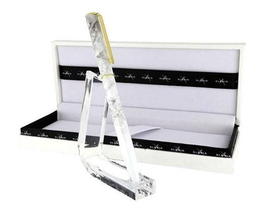 PENNA BIRO MARMO CON CLIP ORO