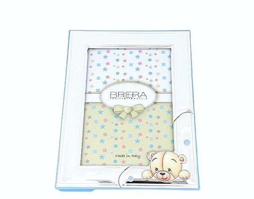 CORNICE 13X18 ORSO BOLLE CELESTE