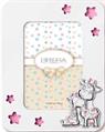 CORNICE LEGNO 10X15 GIRAFFE ROSA