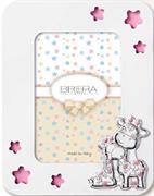 CORNICE LEGNO 15X20 GIRAFFE ROSA