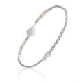BRACCIALE UOMO CM21 PADEL PEPITE RAMATE E ARGENTO 925 NEW
