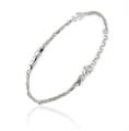 BRACCIALE UOMO CM21 ANCORA E PEPITE ARGENTO 925 NEW