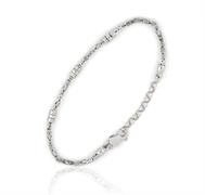 BRACCIALE UOMO CM21 MAGLIA BIZANTINA ARGENTO 925 NEW