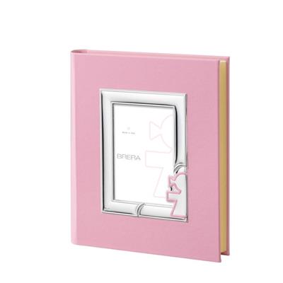 ALBUM PUPA 20X25 CON CORNICE 9X13 ROSA