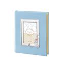ALBUM ANGELO 20X25 CON CORNICE 9X13 CELESTE