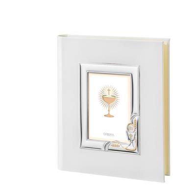 ALBUM COMUNIONE 20X25 CON CORNICE 9X13