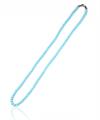 COLLANA PERLE KULTRA TURCHESE 4MM 45CM CON CHIUSURA IN AG