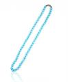 COLLANA PERLE KULTRA TURCHESE 6MM 40CM CON CHIUSURA IN AG