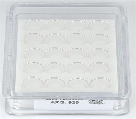 ORECCHINI NASO 20 PZ CERCHIO D10mm CHIUSURA CLASSICA ARG 925
