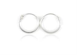 ORECCHINI CERCHIO 3 COPPIE CANNA TONDA DA 1.5mm D10mm