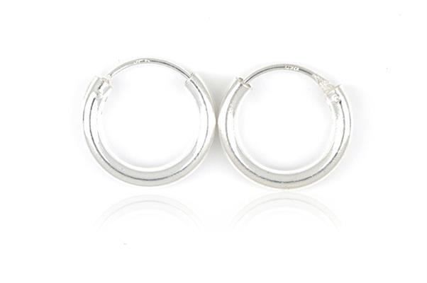 ORECCHINI CERCHIO 1 COPPIA CANNA TONDA DA 3mm D16mm