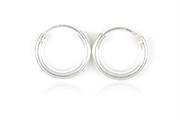 ORECCHINI CERCHIO 1 COPPIA CANNA TONDA DA 3mm D16mm