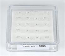 ORECCHINI NASO 20 PZ CERCHIO D0.8mm CHIUSURA A SCOMPARSA ARG