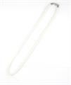 COLLANA PERLE KULTRA BIANCO 4MM 40CM CON CHIUSURA IN AG