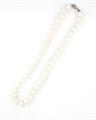 COLLANA PERLE KULTRA BIANCA MM.10 CM.40 CON CHIUSURA IN ARG