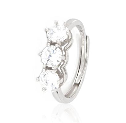 ANELLO TRILOGY OPEN 5MM ARGENTO 925