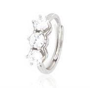 ANELLO TRILOGY OPEN 5MM ARGENTO 925