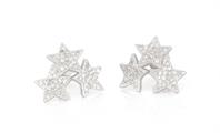 ORECCHINI STELLE ZIRCONATE ARGENTO 925