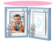 CORNICE IMPRONTA 13X18 ROSA ORSETTO STELLA