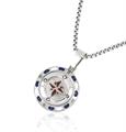COLLANA ACCIAIO UOMO ROSA DEI VENTI