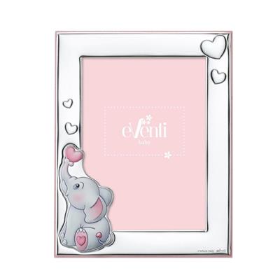 CORNICE ROSA 13X18 ELEFANTE CUORE