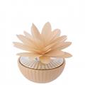 1/2 SFERA D. 9 BICOLORE CON DIFFUSORE DALIA AVORIO