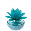 1/2 SFERA D. 9 BICOLORE CON DIFFUSORE DALIA AZZURRO
