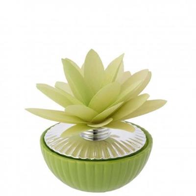 1/2 SFERA D. 9 BICOLORE CON DIFFUSORE DALIA VERDE