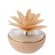 1/2 SFERA D. 9 BICOLORE CON DIFFUSORE DALIA AVORIO