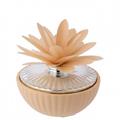 1/2 SFERA D. 9 BICOLORE CON DIFFUSORE DALIA AVORIO