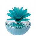 1/2 SFERA D. 9 BICOLORE CON DIFFUSORE DALIA AZZURRO