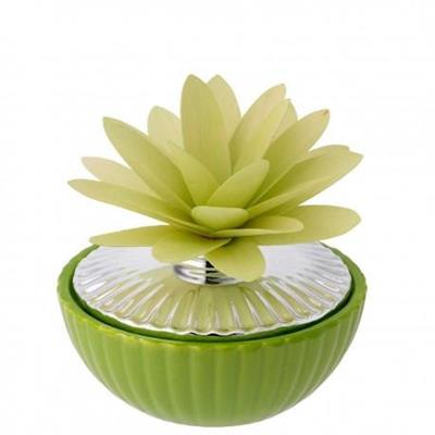 1/2 SFERA D. 9 BICOLORE CON DIFFUSORE DALIA VERDE
