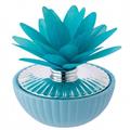 1/2 SFERA D. 13 BICOLORE CON DIFFUSORE DALIA AZZURRO