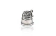 CIONDOLO DITALE 1cm IN ARGENTO BRUNITO 925