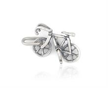 CIONDOLO BICICLETTA 2cm IN ARGENTO BRUNITO 925