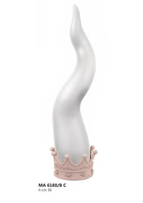 CORNO h36 BIANCO CON CORONA CIPRIA