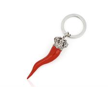 PORTACHIAVI SCARAMANTICO ACCIAIO CORNO CON CORONA