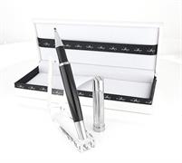PENNA ROLLER NERA E CROMO