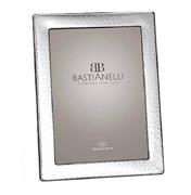 CORNICE 18X24 MARTELLATA PLACCA ARGENTO 925